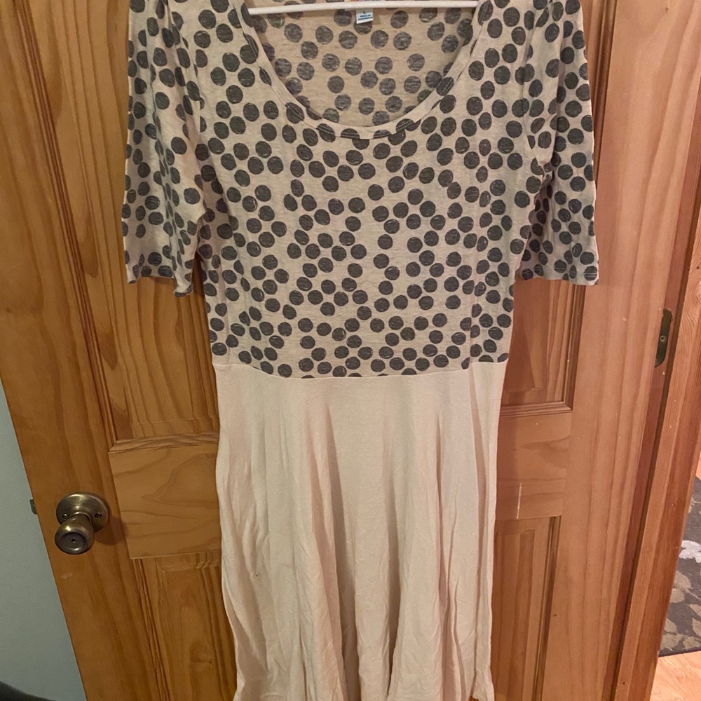 EUC polka dot Lularoe Nicole